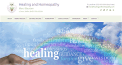 Desktop Screenshot of healingandhomeopathy.com